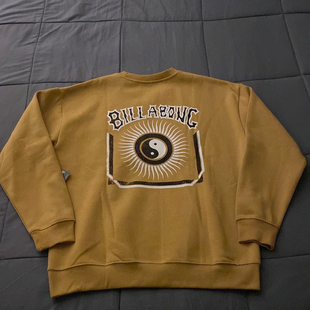 New Men’s Billabong Range Harmony Surf Crew Sweatshirt Medium